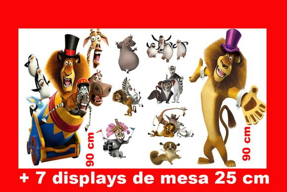 Totem Madagascar,kit festa Displays