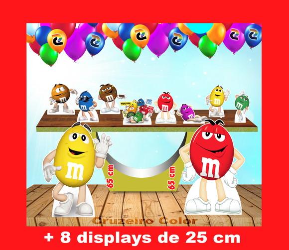 Totem M&m's De Chão E Displays De Mesa Mm Chocolate Candy
