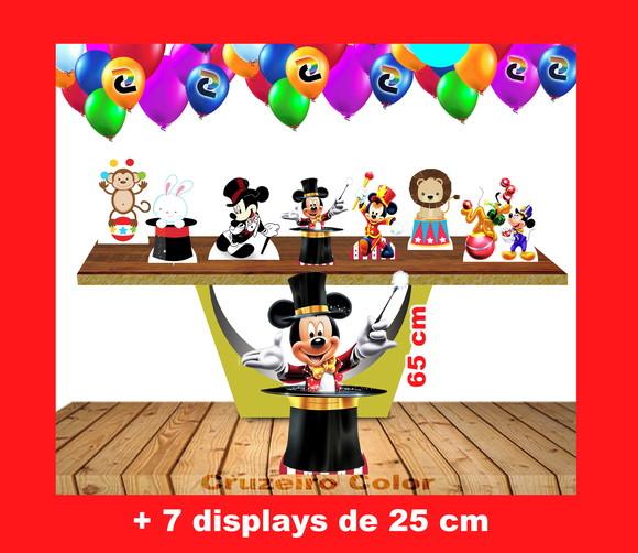 Totem Mickey Circo 65 e Displays De Mesa