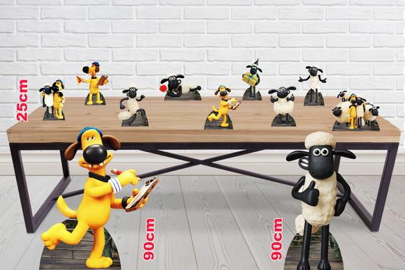 Totem Shaun O Carneiro E Displays De Mesa
