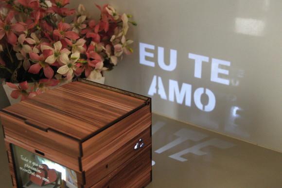 Caixa Abajur Personalizada com Foto, Presente Criativo