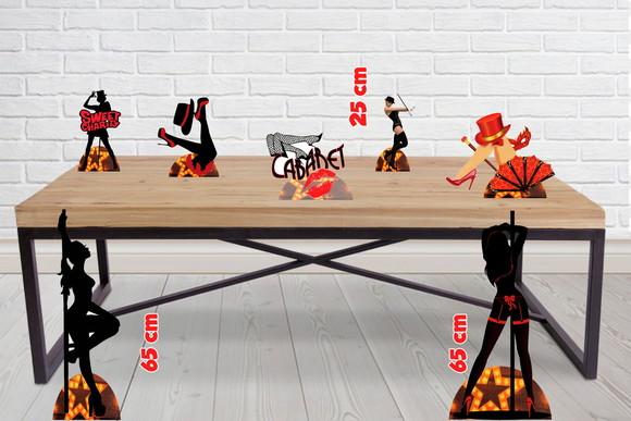Display e Totem Cabaré, Feitos em mdf de 3mm
