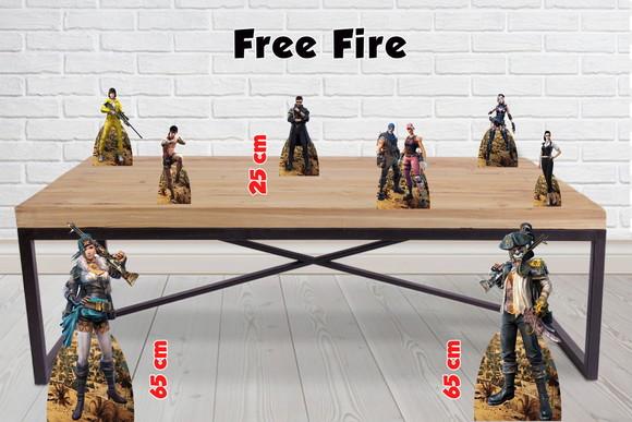 Display Free Fire, Totem Enfeite de Aniversario