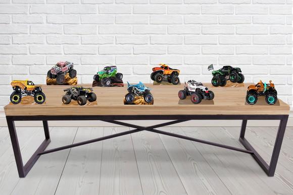 Display Monster Jam, Totem Enfeite de Aniversario