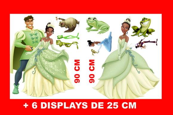 Kit Festa Totens Tiana a Princesa e o Sapo