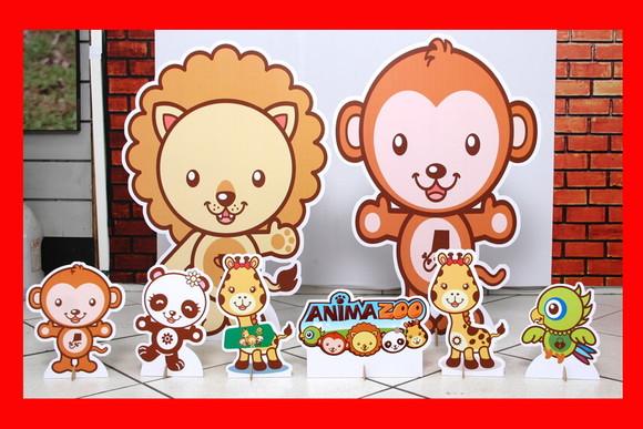 Kit Totem Chão Animazoo e Displays de Mesa