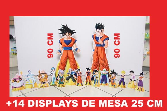 Kit Totem de Chão Dragon Ball Super e Displays de Mesa
