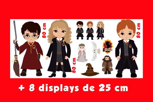 Kit Totem de Chão Harry Potter Cut e Displays de Mesa