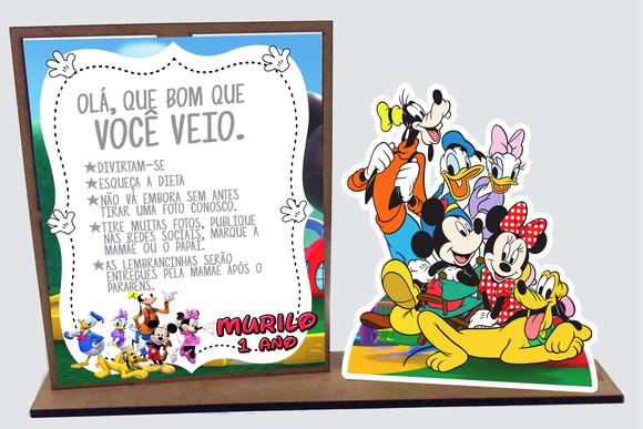 Lembrancinha Aniversario Turma do Mickey 10 Unidades