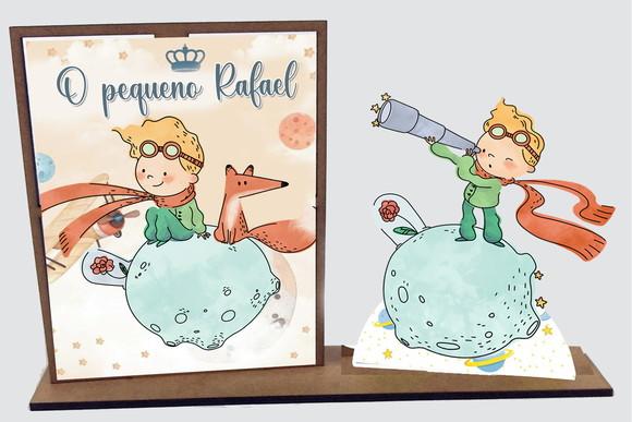 Lembrancinha Pequeno Principe Aquarela com 10 Unid