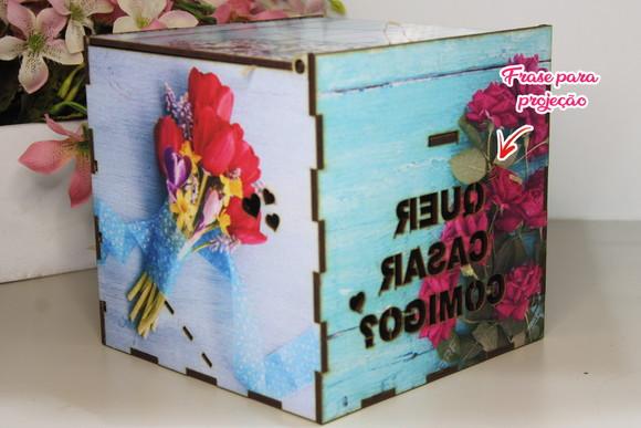 Presente Criativo Abajur Pedido de Casamento