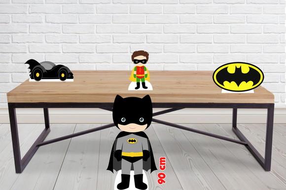Totem de Chão Batman Cut e Displays de Mesa