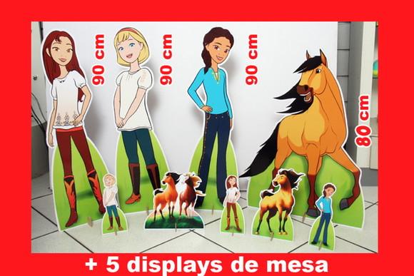 Totem de Chão Spirit e Displays de Mesa