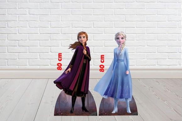 Totem Elsa e Ana Frozen de 80 cm