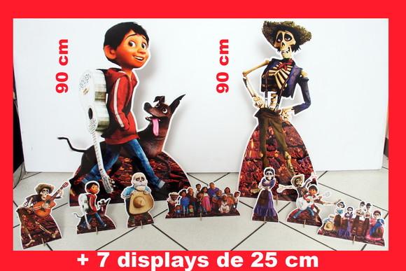 Totem Viva a Vida É Uma Festa e Displays de Mesa