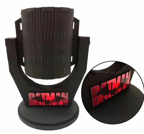 Batsinal Luminaria Batman Preto