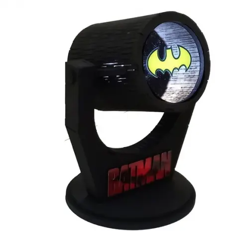 Batsinal Luminaria Batman Preto