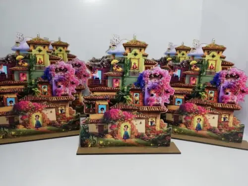 Centro De Mesa - Enfeite Para Festa Encanto Com 10 Unidades