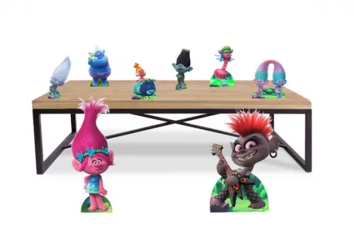 Displa Rock Trolls para Decoração Festa