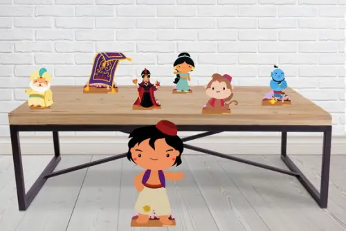 Display Aladdin Cute para Decoração