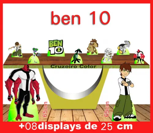 Display Ben 10, Totem Enfeite Decorativo