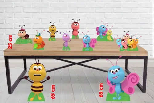 Display Bichikids , Totem Enfeite de Aniversario Decorativo