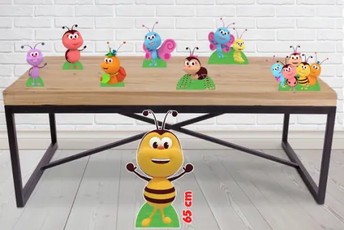 Display bichikids, totem enfeite de aniversario