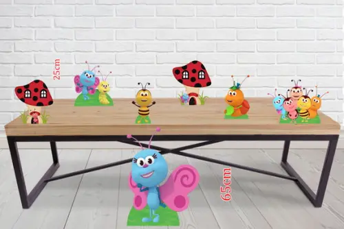 Display bichikids , totem enfeite de aniversario decorativo
