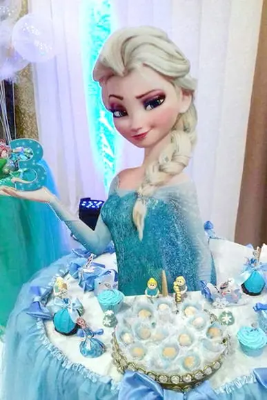 Display Busto Totem Elsa Frozen