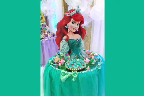 Display Busto Toten Ariel Princesas