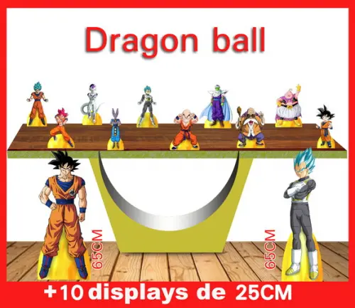 Display Dragon Ball , Totem Enfeite De Aniversario