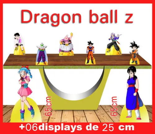 Display Dragon Ball Versão Menina, Totem Enfeite