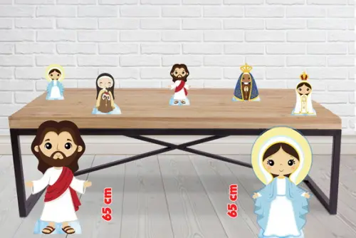 Display e Totem Santinhos para Decoração