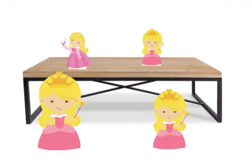 Display e Totem Princesas Princesa Aurora para Decoração