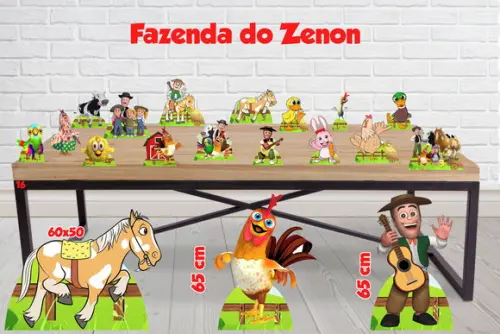 Display Fazenda do Zenon, totem decorativo