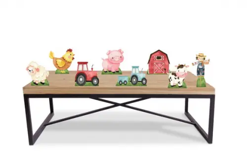 Display Fazendinha Menino para Decoração de Festa