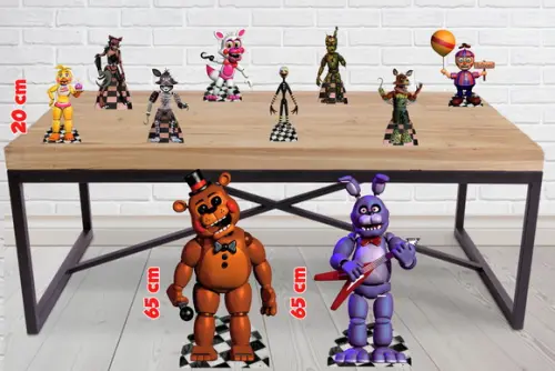 Display Five Night, Totem Enfeite de Aniversario