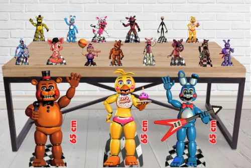 Display Five Night, Totem Enfeite De Aniversario