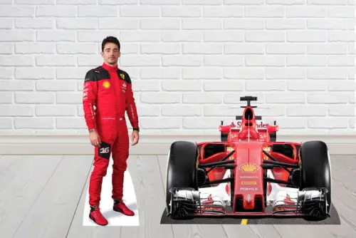 Display Formula 1, Equipe Leclerc para Decoração