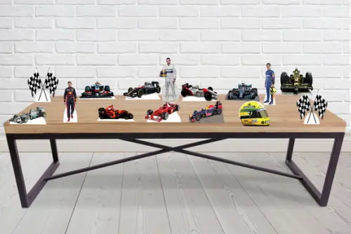 Display Formula 1, Totem Decorativo Para Festa