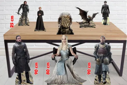 Display Game Of Thrones, Totem Enfeite de Aniversario