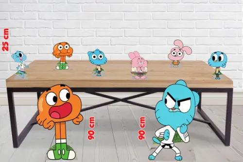 Display Gumball, Totem Enfeite de Aniversario
