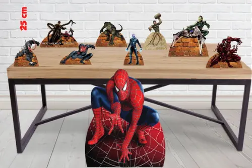 Display Homem Aranha,totem Enfeite De Aniversario