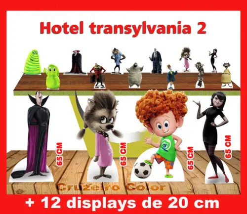 Display Hotel Transilvânia 2, Totem Enfeite Aniversario