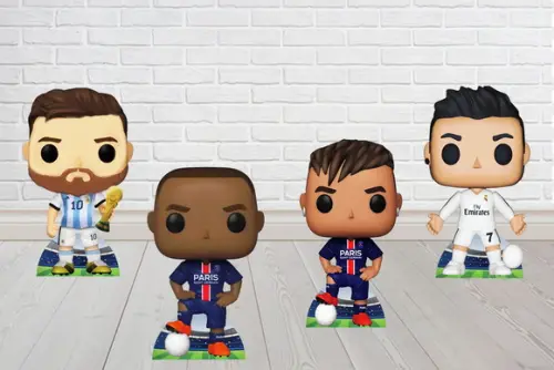 Display Jogadores Enfeite para Festa de Aniversario