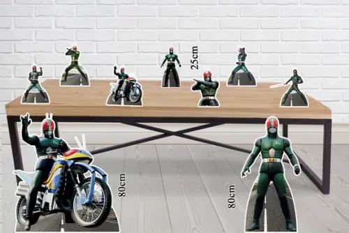 Display Kamen Rider Black Rx para Decoração