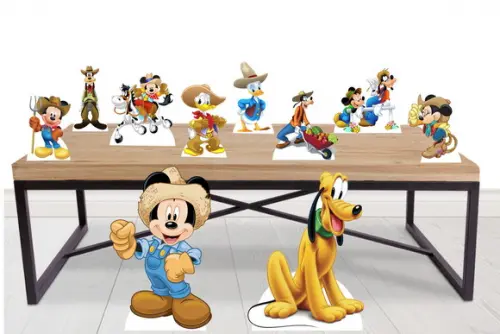 Display Mickey Fazendeiro para Decoração de Festa