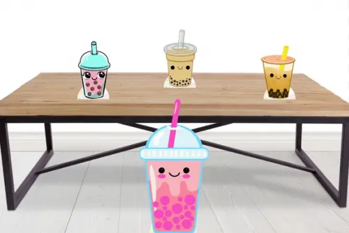 Display Milk Shake Enfeite Decorativo