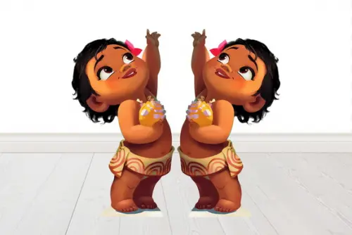 Display Moana Baby, Enfeite de Aniversario
