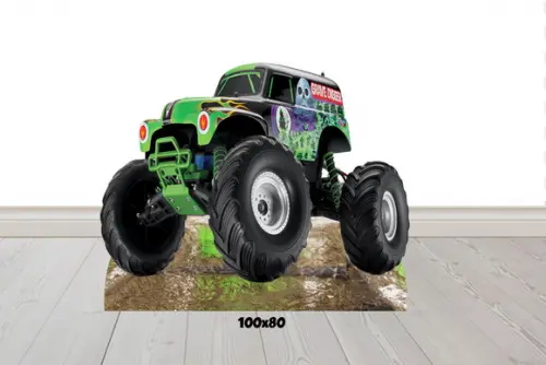 Display Monster Jam, Totem Enfeite de Aniversario